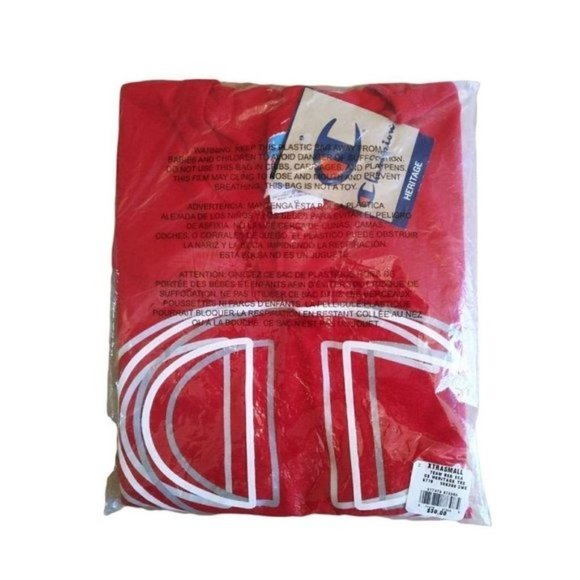 𝅺Men's‎ Champion Heritage Heavyweight Signature C Patch T-Shirt XS NWT - Picture 6 of 6